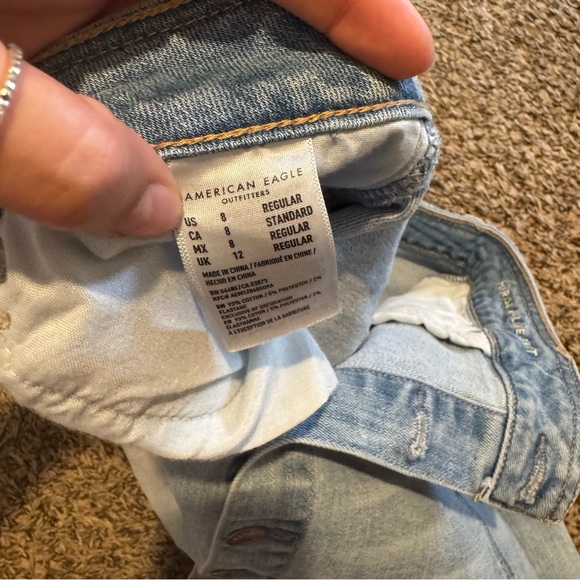 American Eagle Outfitters Light Blue Denim Skirt - Picture 3 of 5